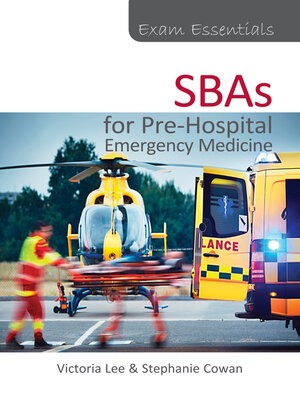 cover image of SBAs for Pre-Hospital Emergency Medicine
